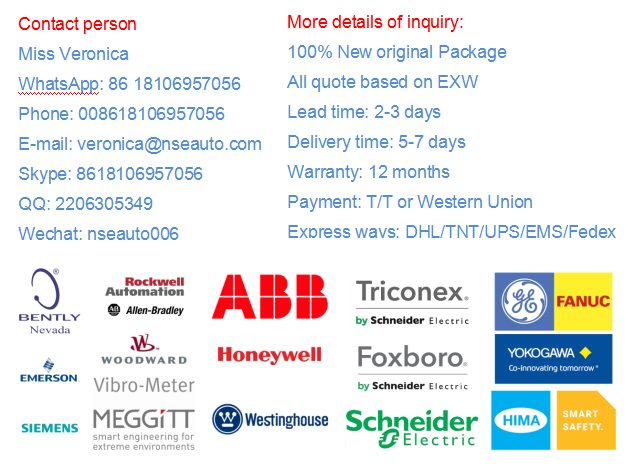 Emerson DeltaV A6500LC One Year Warranty